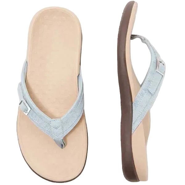 Dames orthopedische slipper voor comfort en steun, ideaal tegen voetpijn.