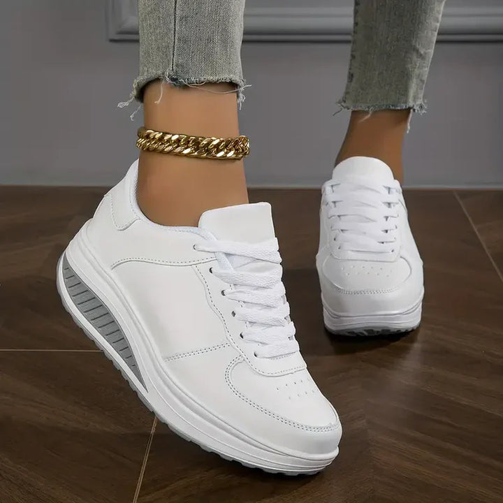 Casual dames orthopedische schoenen, ontworpen voor optimale voetondersteuning en een verbeterde houding.