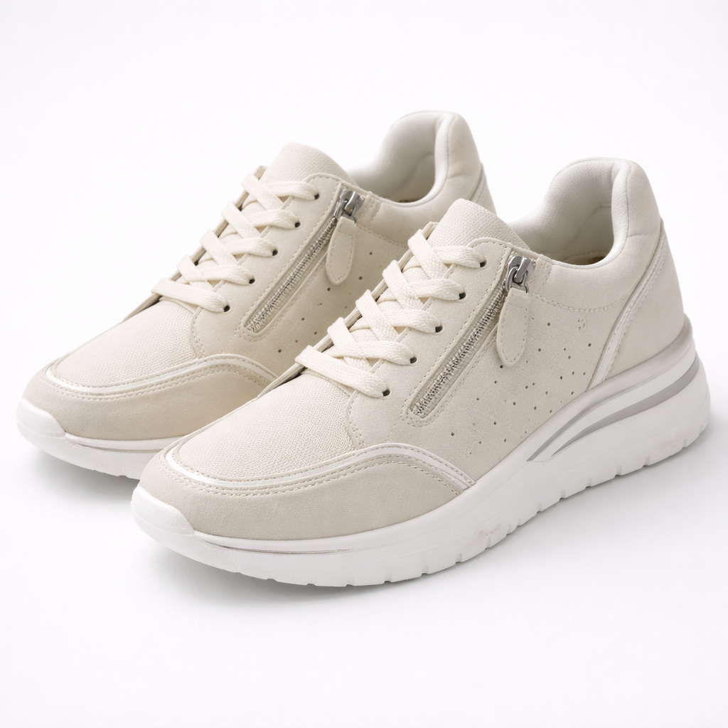 Duurzame orthopedische dames sneakers voor wandelen, bieden langdurig comfort en stijl.