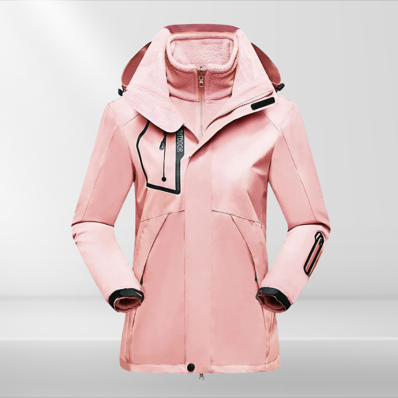 Comfortabele dames casual jas, veelzijdig voor dagelijks gebruik en buitenactiviteiten. Machinewasbaar.