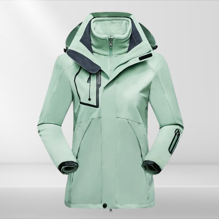 Veelzijdige damesjas voor elk seizoen, ideaal voor outdoor, reizen en casual dagen. Comfortabel & duurzaam.