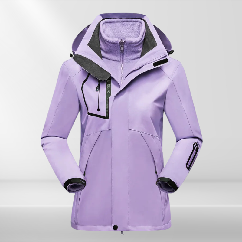 Stijlvolle damesjas, comfortabel en machinewasbaar, perfect voor alle buitenavonturen en wandelingen.