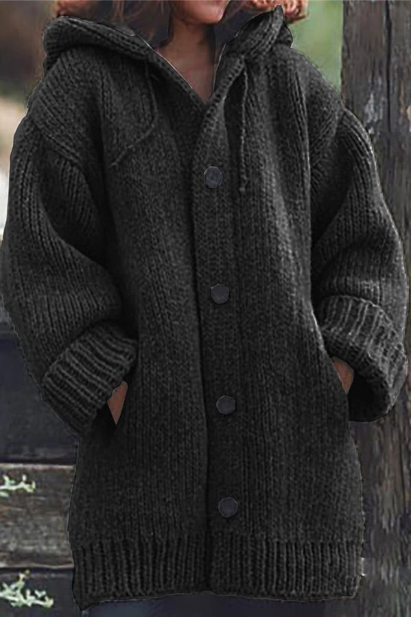 Modern oversized damesvest met capuchon, ideaal voor laagjes en een ontspannen winterstijl.