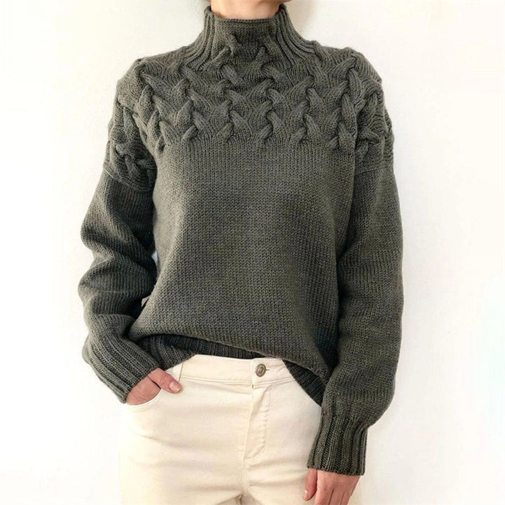 Modieuze oversized coltrui voor dames. Ruime pasvorm voor ultiem comfort en een moderne, relaxte winterlook.