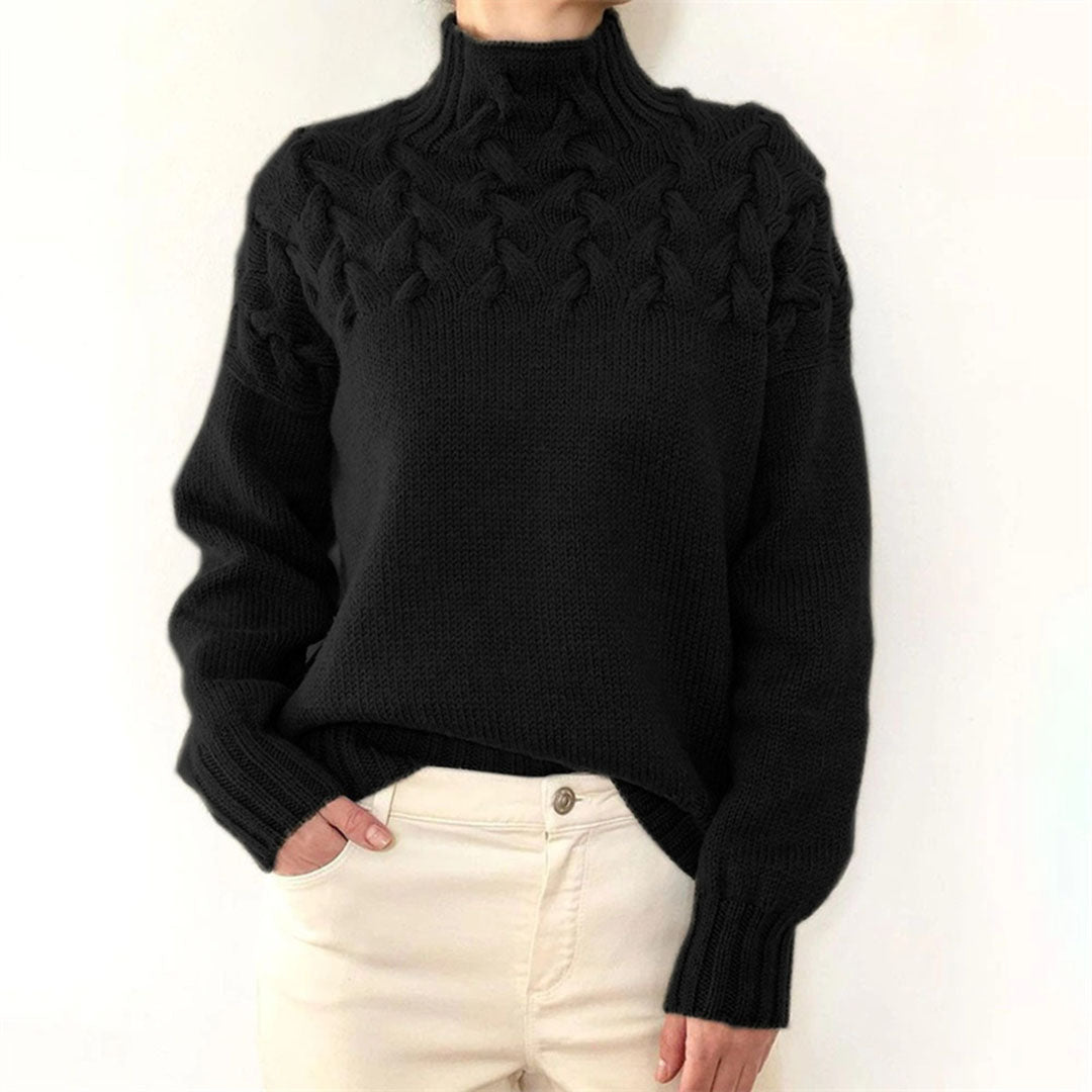 Dames coltrui oversized. Zacht, warm en comfortabel. Een elegante en modieuze keuze voor de winterse garderobe.