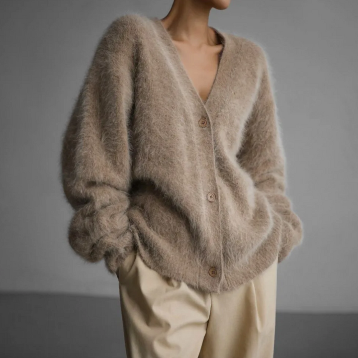 Zacht en comfortabel oversized dames vest, ideaal voor warmte en ontspanning.