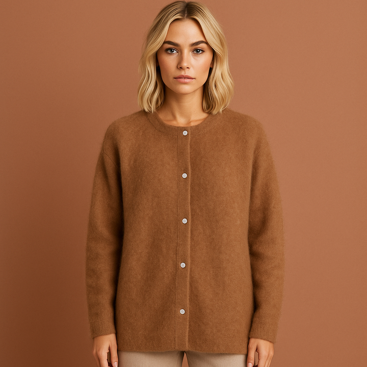 Modern oversized cardigan voor dames, veelzijdig en warm, geschikt voor elke gelegenheid.