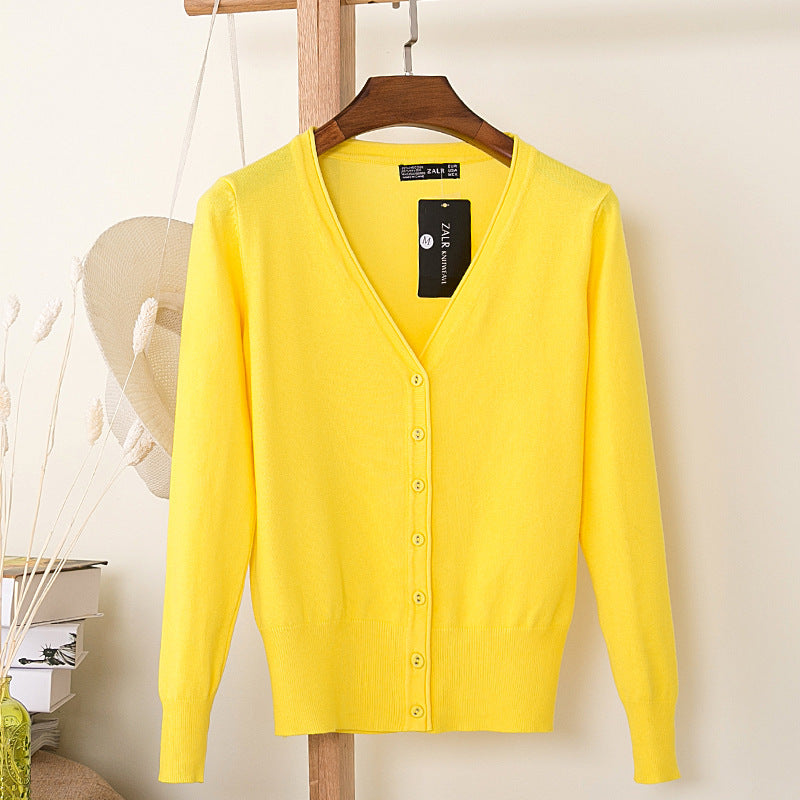 Veelzijdig pastel cardigan voor dames, comfortabel en lichtgewicht. Ideaal voor lente en zomer.