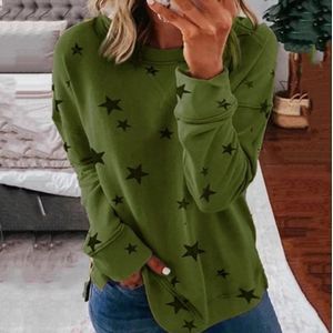 Comfortabele en trendy dames polkadot trui, veelzijdig voor elke gelegenheid in de winter.
