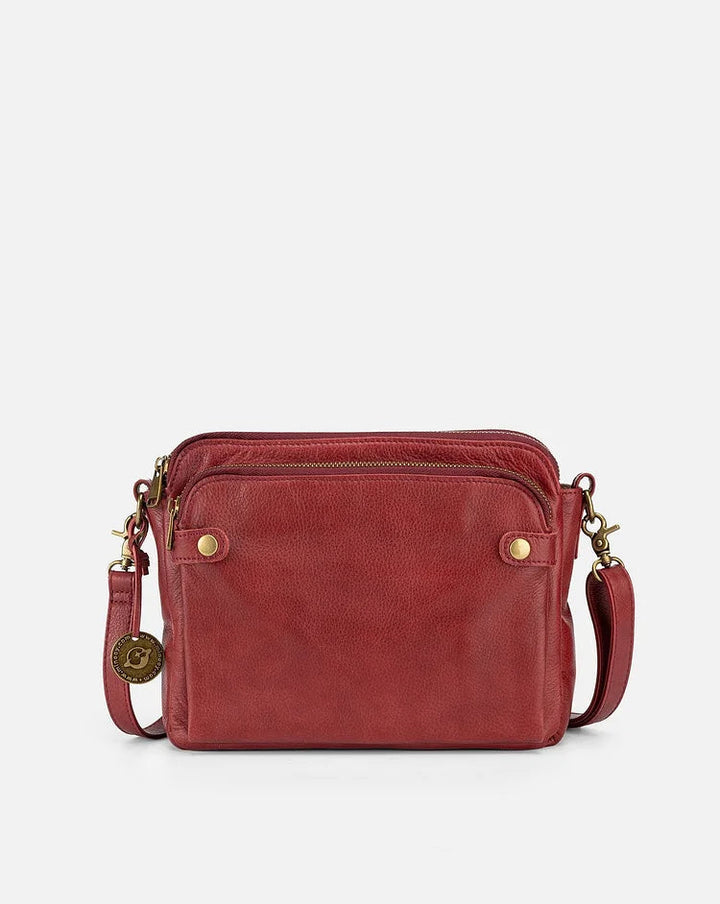 Ruime groene dames schoudertas met verstelbare riem. Stijlvolle en trendy crossbody tas voor dagelijks comfort.