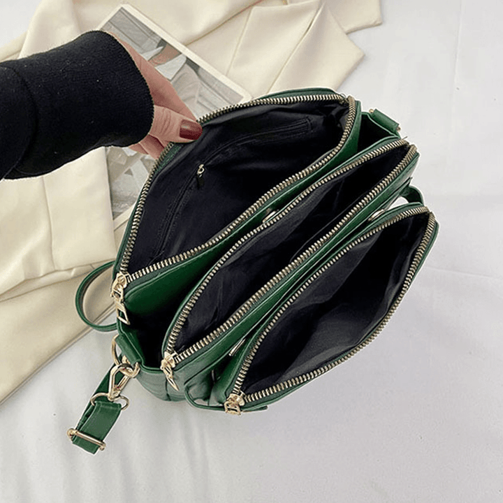 Elegante dames tas met verstelbare riem, perfect voor dagelijks comfort. Ook als crossbody tas te dragen.