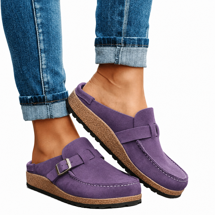 Dames slippers met verstelbare gesp voor optimaal comfort en zomerse stijl.
