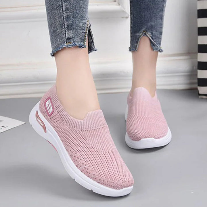 Orthopedische dames wandelsneakers met superieure boogondersteuning en zacht comfort voor elke dag.