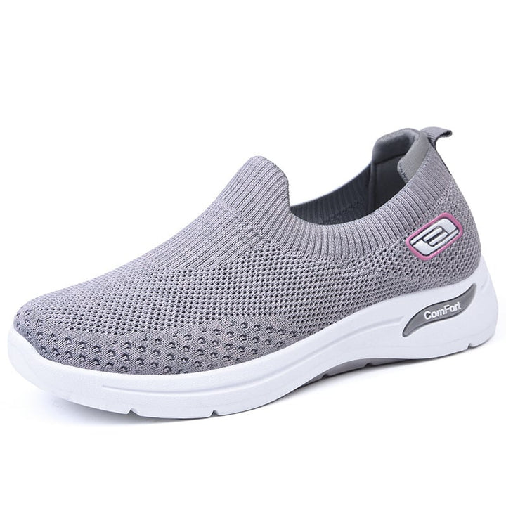 Kussenzachte dames comfort schoenen, sneakers met orthopedische ondersteuning voor maximaal voetcomfort.