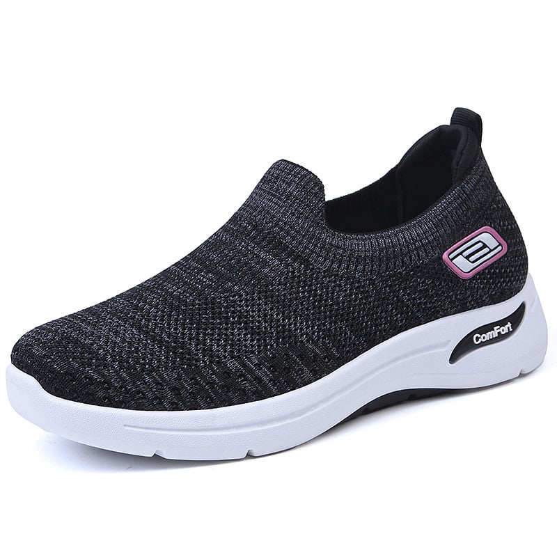 Instappers dames sneakers, orthopedisch comfortabel voor dagelijks loopcomfort en boogondersteuning.