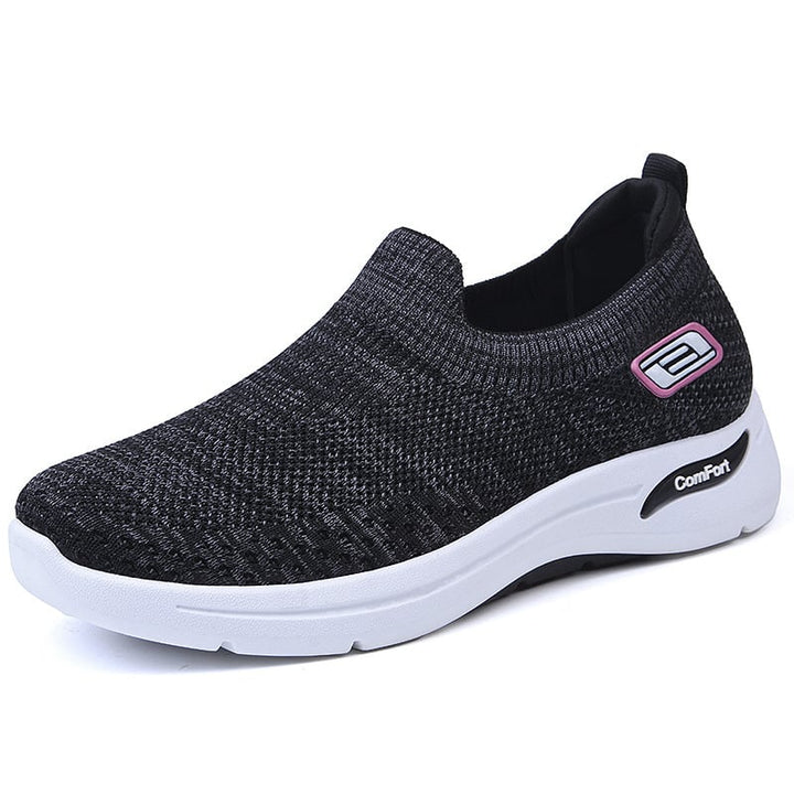 Instappers dames sneakers, orthopedisch comfortabel voor dagelijks loopcomfort en boogondersteuning.