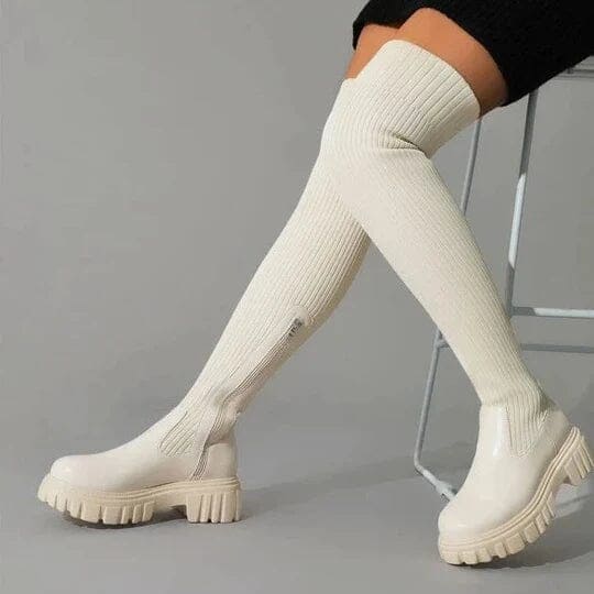 Veelzijdige dames stretch laarzen, een must-have in damesmode. Bieden comfort en een chique, moderne look.