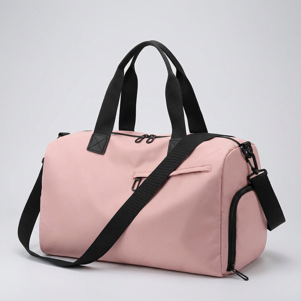 Duurzame dames duffel tas TrailGrip met waterbestendig materiaal en apart geventileerd schoenenvak.