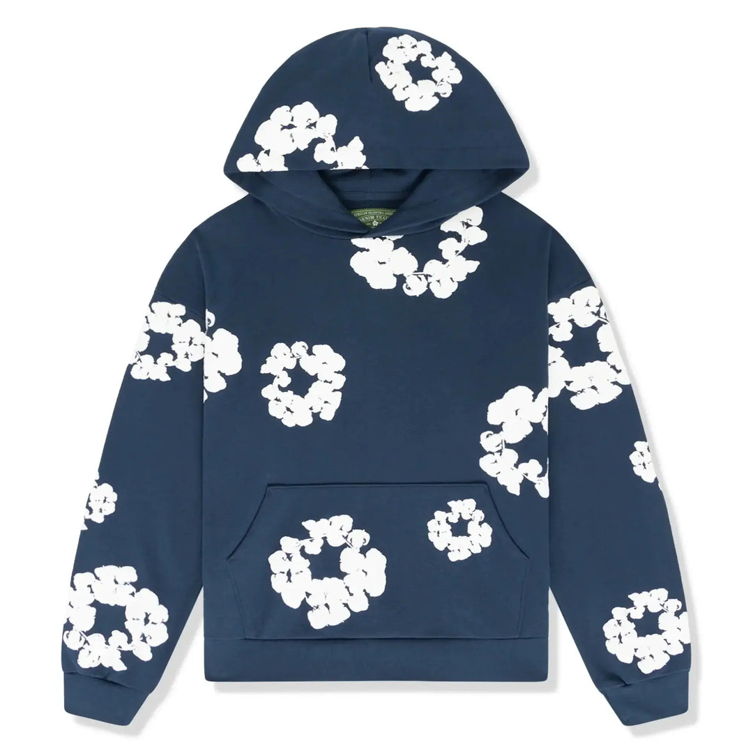 Zachte en comfortabele dames trainingsset Selvianne met elegante bloemaccenten; ideaal voor loungen.