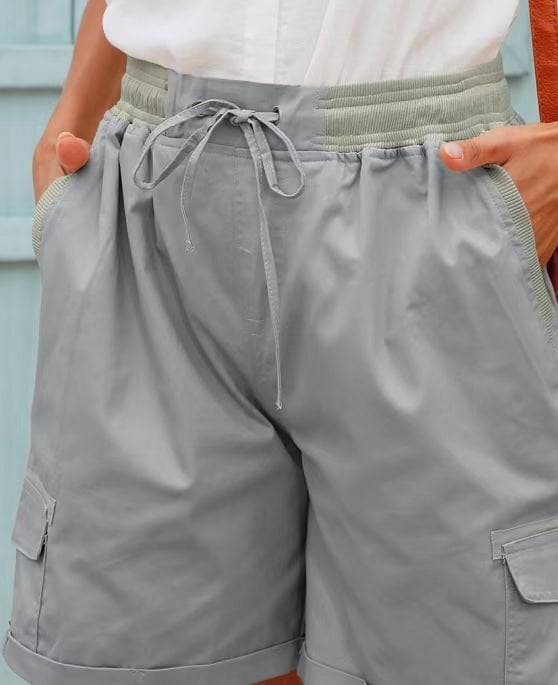 Trendy dames utility shorts, perfect voor zomerse avonturen en dagelijks comfort.
