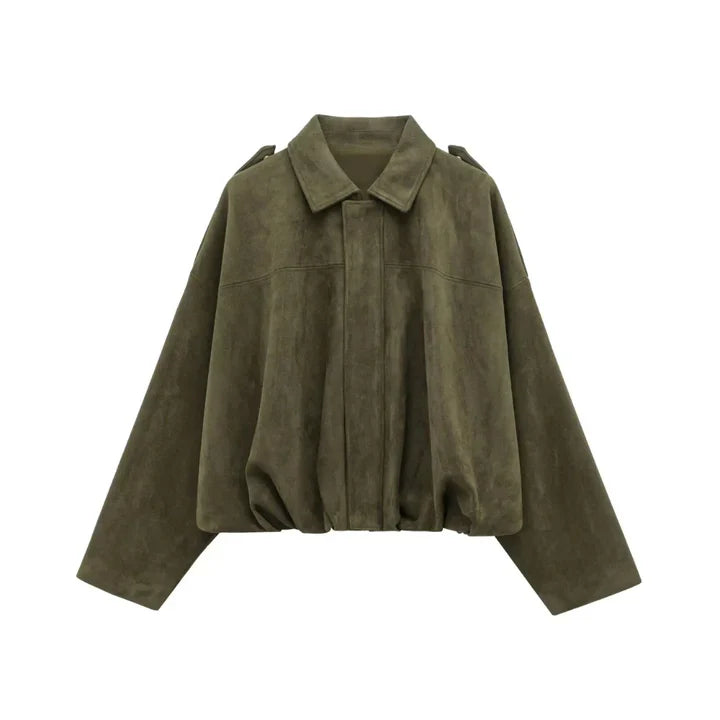 Dames waterafstotend jack, oversized en ademend. Perfect voor lente en herfst met casual stijl.