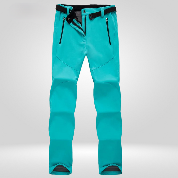 Ergonomische dames wandelbroek, waterdicht & ademend, met flexibele pasvorm.