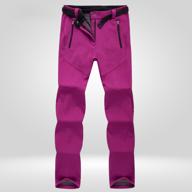 Lichte dames waterdichte outdoorbroek, ademend en compact, ideaal voor avontuurlijke dames.