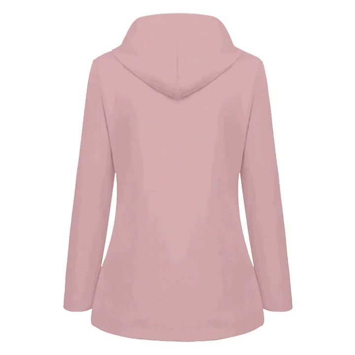 Optimale bescherming met deze comfortabele dames regenjas. Waterdicht, weerbestendig en modieus.