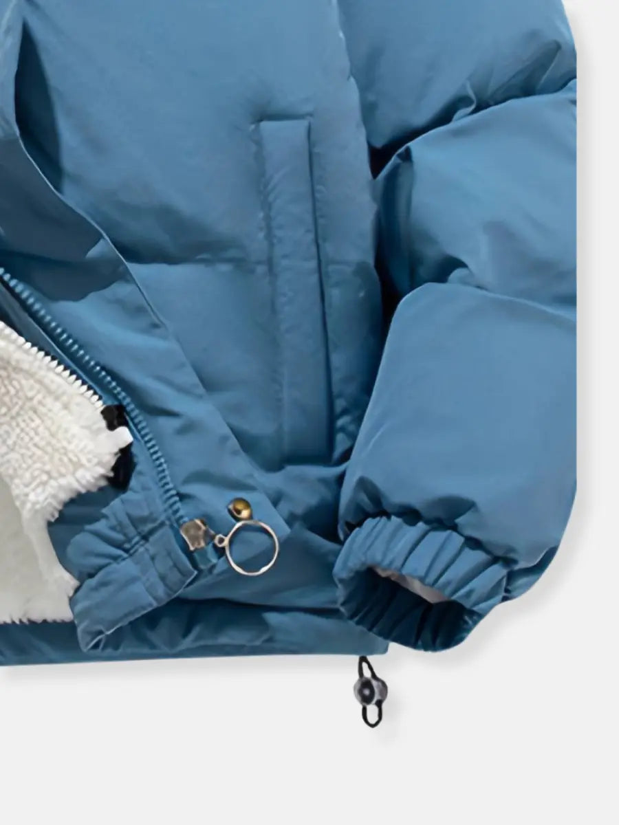 Moderne Lunara dames winterjas, combineert functionaliteit met een tijdloze, elegante uitstraling.