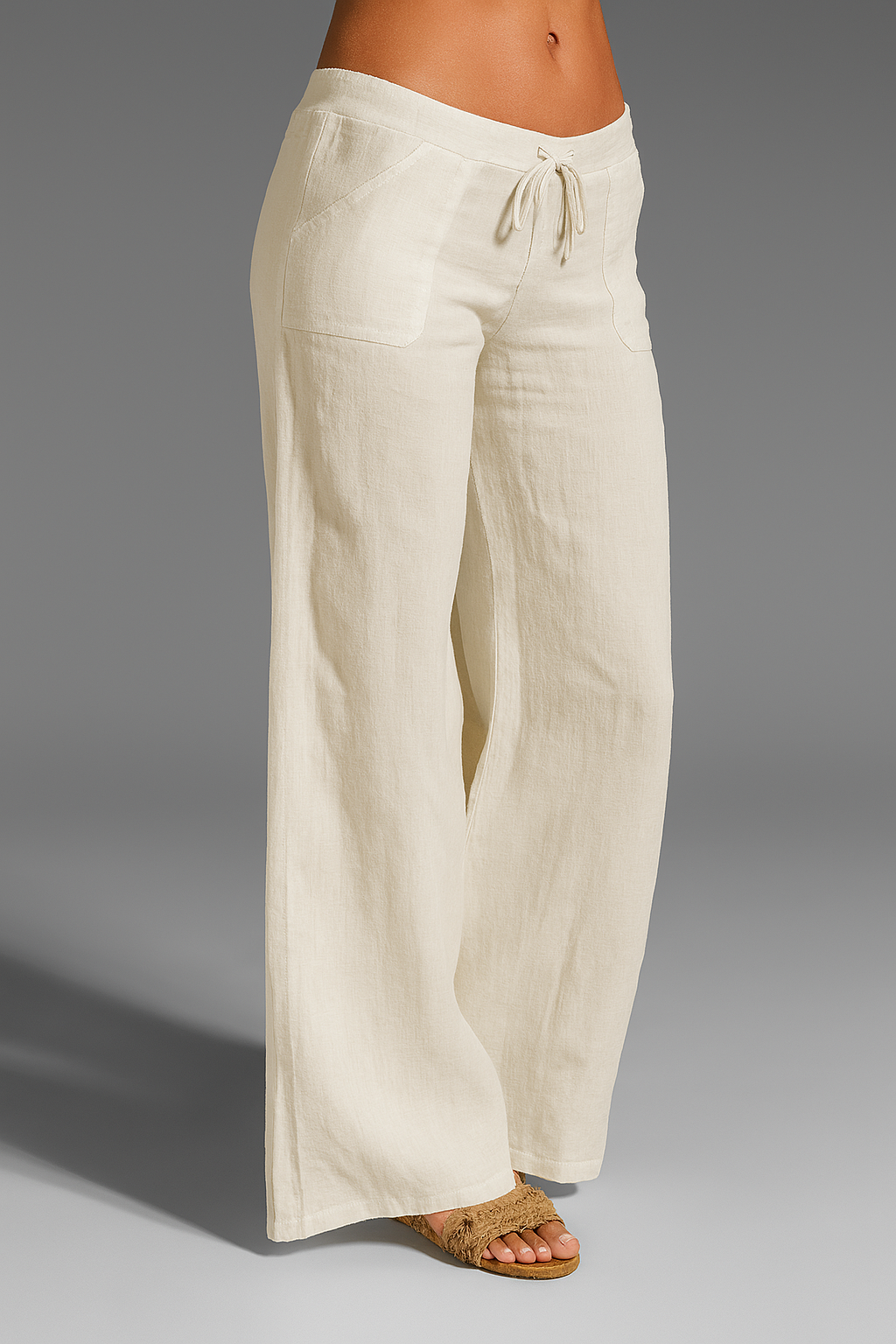 Elegante dames zomerbroek met elastische taille voor een perfecte pasvorm en modieuze uitstraling.