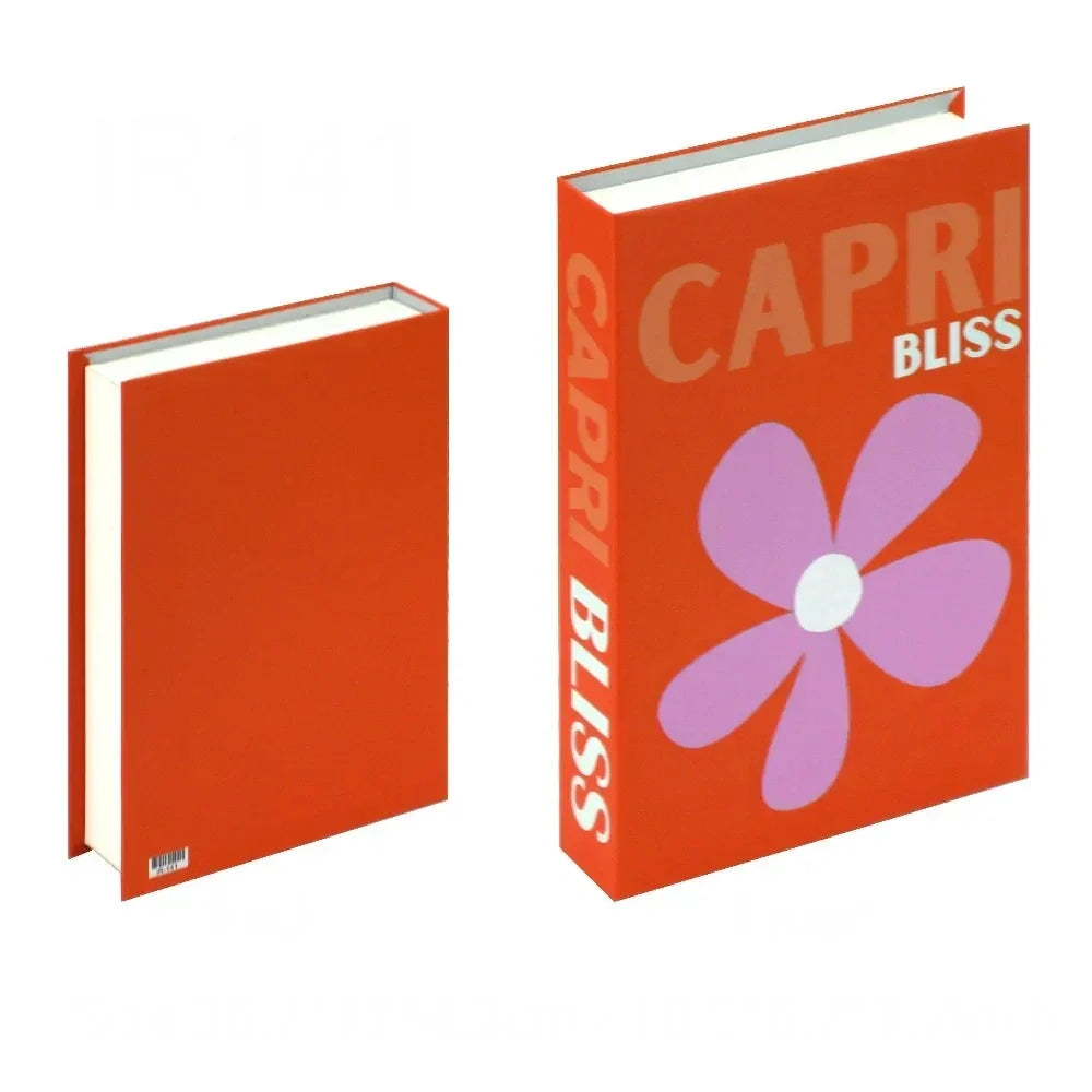 Decoratief boek in bohemian stijl, perfect op een salontafel of dressoir.