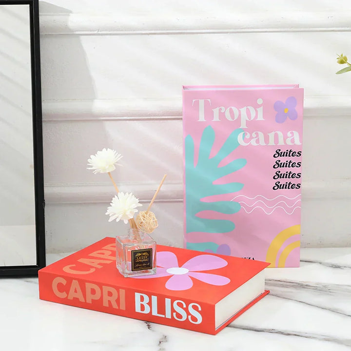 Luxe decoratief boek in bohemian stijl, ideaal voor uw salontafel.