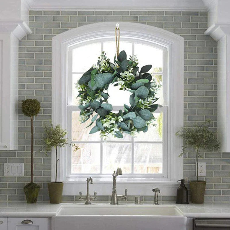 Decoratieve Eucalyptus Krans voor een Fris Huis
