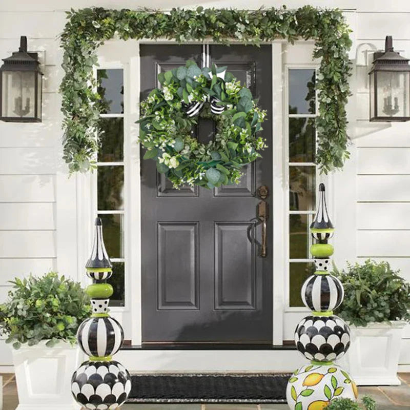 Decoratieve Eucalyptus Krans voor een Fris Huis