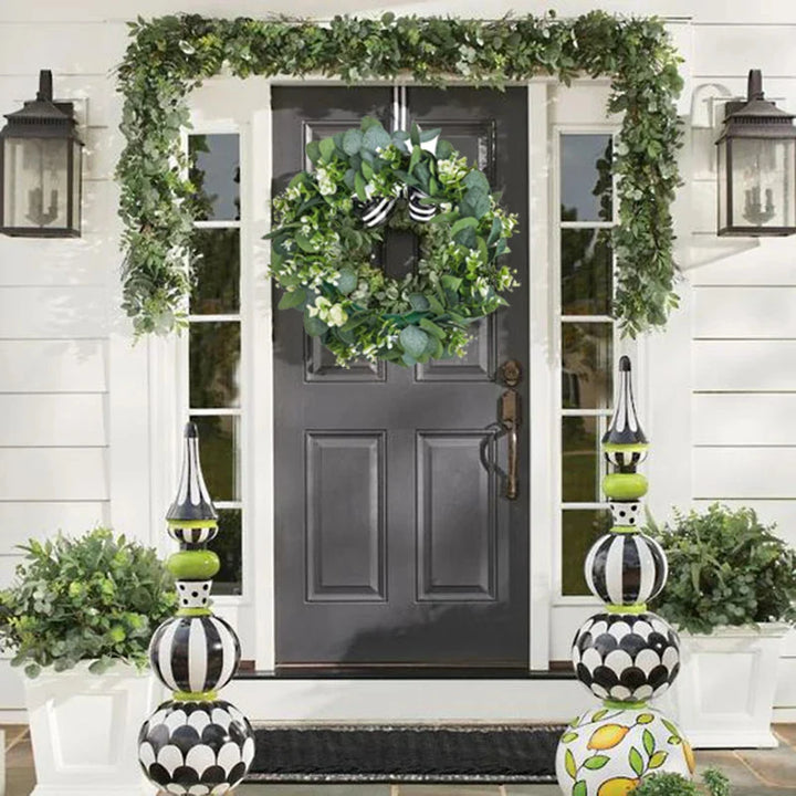 Decoratieve Eucalyptus Krans voor een Fris Huis
