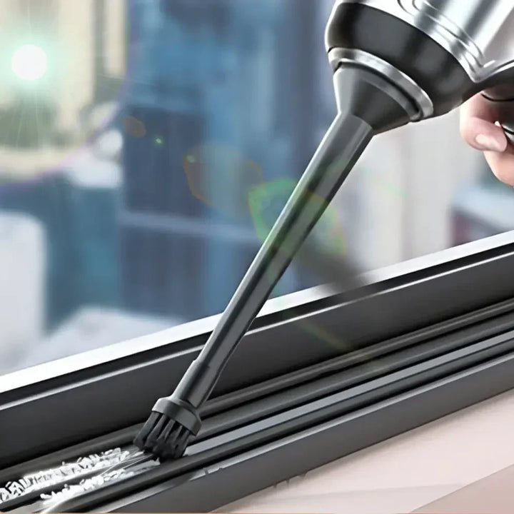 Diverse opzetstukken voor 2-in-1 stofzuiger/bladblazer. Perfect voor gedetailleerde schoonmaak auto & huis.