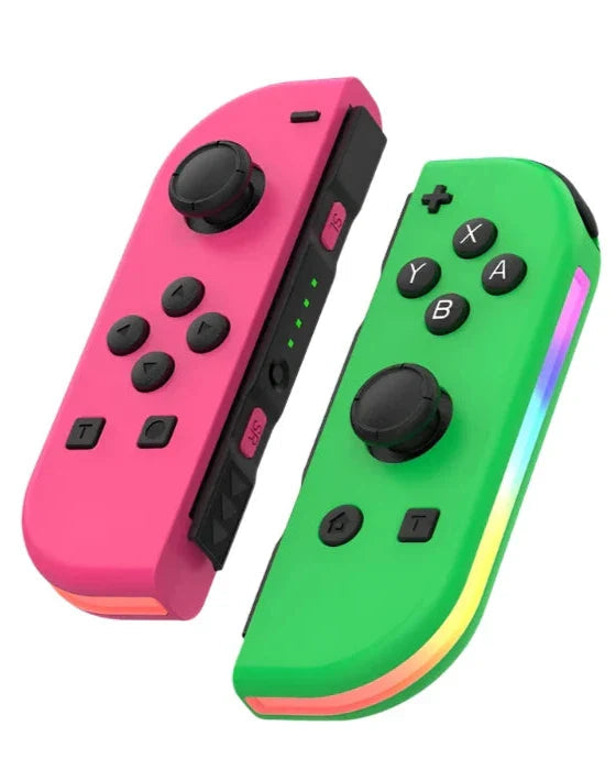Ergonomische draadloze gamepad voor Nintendo Switch, biedt comfort tijdens lange gaming sessies.