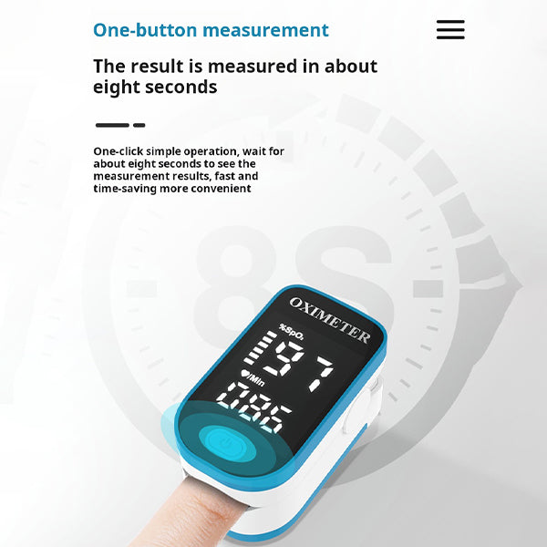 Onyx pulsoximeter: meet SpO2 en hartslag. Betrouwbaar en draagbaar voor welzijn.