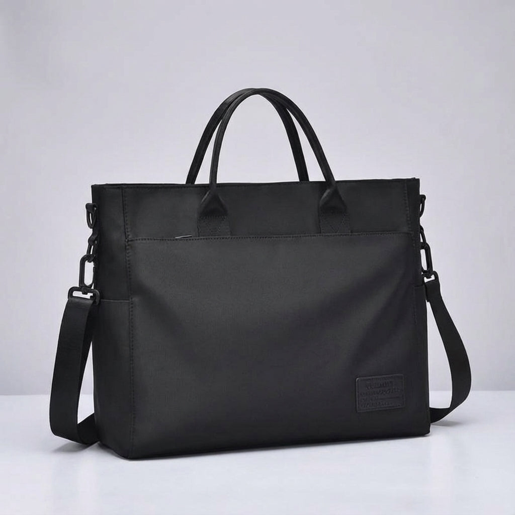 Stijlvolle DryCarrier waterafstotende laptoptas, unisex ontwerp, perfect als zakelijke tas of reistas.