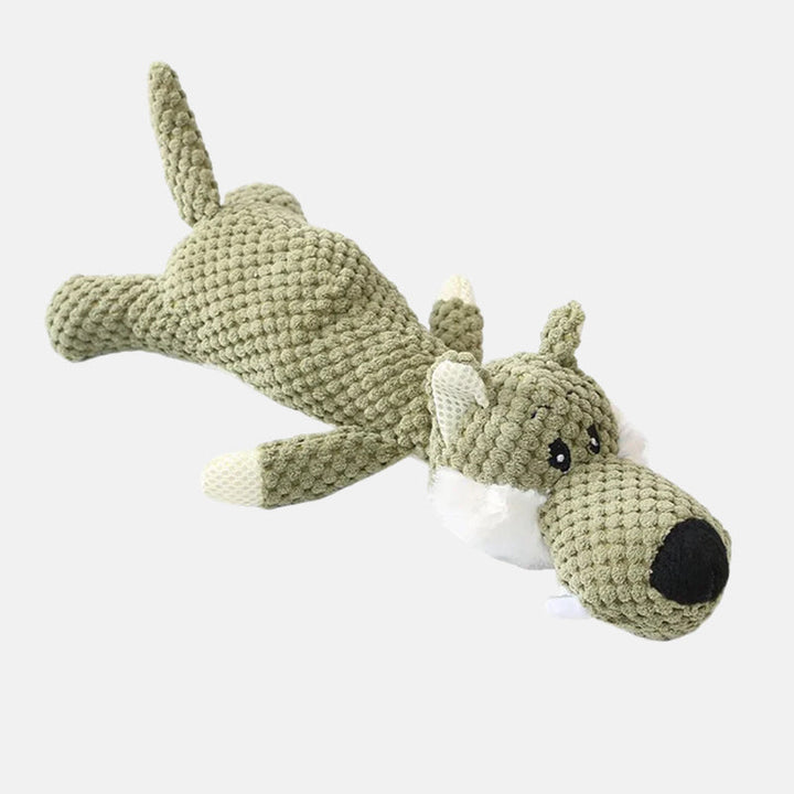 Veilig en milieuvriendelijk hondenspeelgoed. Het duurzame denim kauwspeelgoed is perfect voor de speeltijd van elke hond.
