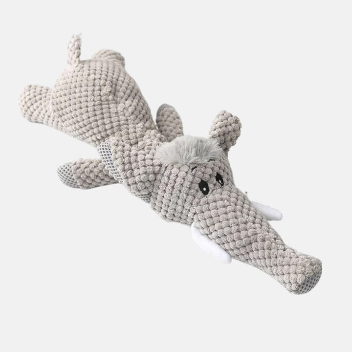 Sterk kauwspeelgoed voor honden, onverwoestbaar en gemaakt van duurzaam denim. Essentieel voor actieve huisdieren.