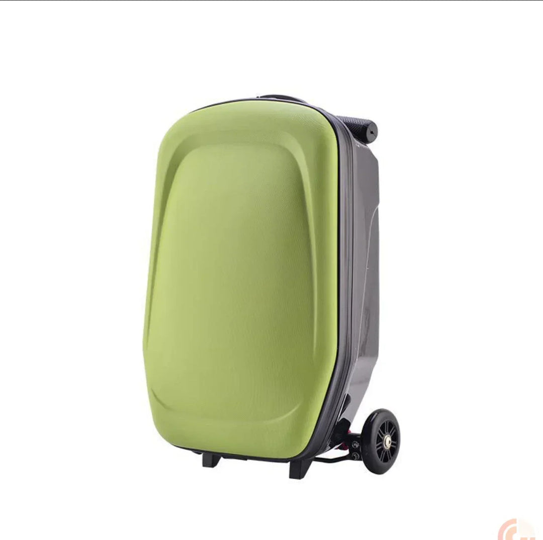 De Step-Kinderkoffer Oslo maakt reizen met kinderen eenvoudig. Deze stepkoffer is lichte handbagage en een step.