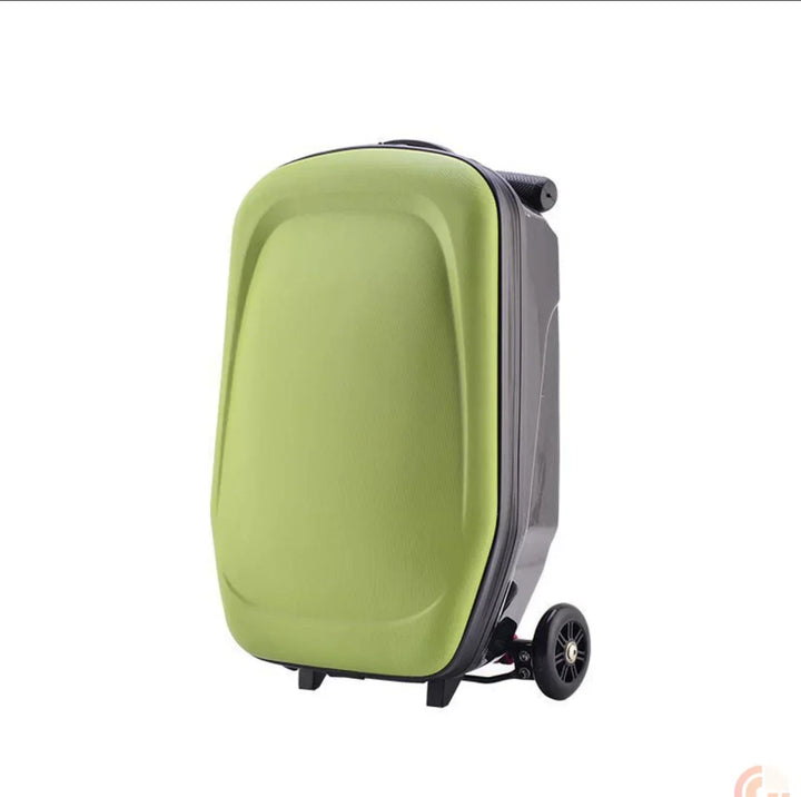 De Step-Kinderkoffer Oslo maakt reizen met kinderen eenvoudig. Deze stepkoffer is lichte handbagage en een step.