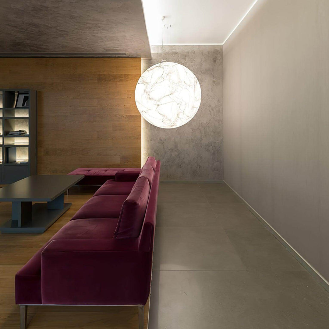 Zijden Hanglamp - Sfeervolle Verlichting voor Uw Interieur