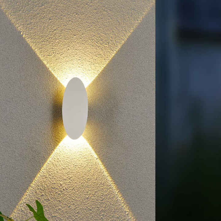 Moderne Buitenwandlamp - Ovaal & Rechthoekig Design