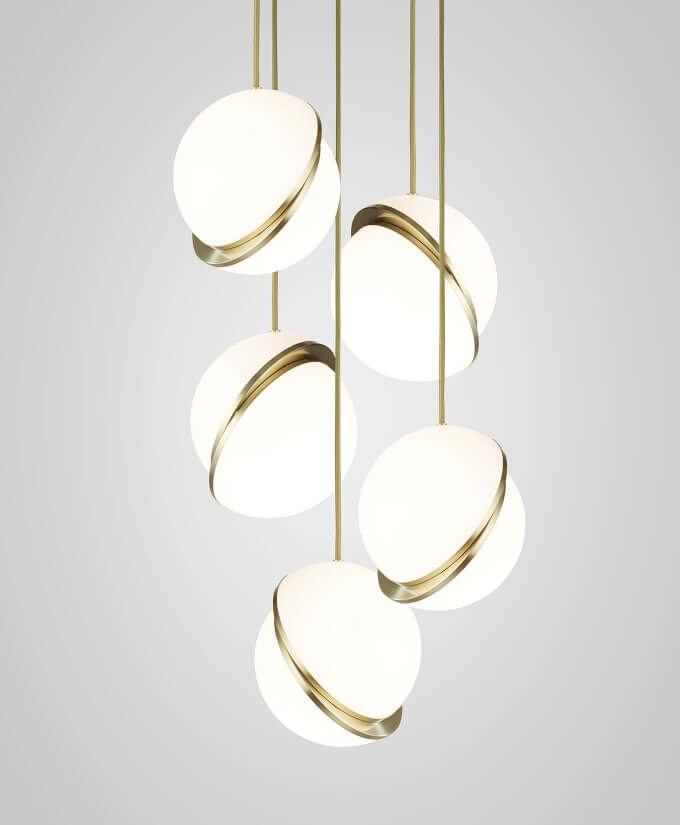Moderne Halve Maan Hanglamp - LED