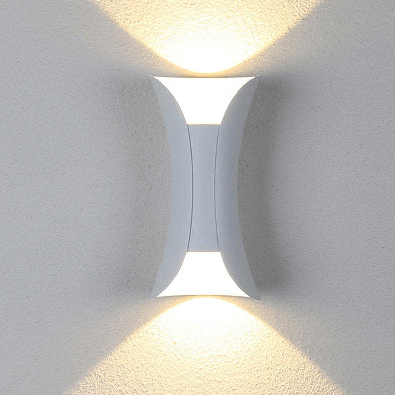 Buiten LED Aluminium Wandlamp - Waterdicht