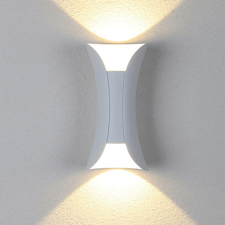 Buiten LED Aluminium Wandlamp - Waterdicht