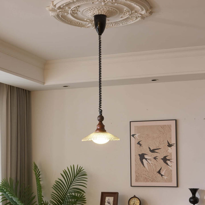 Hanglamp met Houten Accent - Stijlvol & Sfeervol