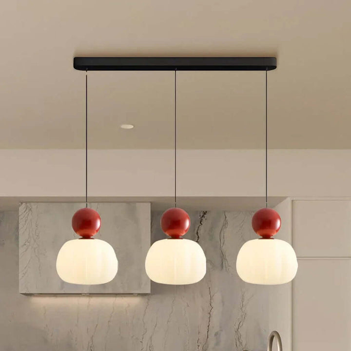Art Deco Hanglamp - Crème Stijl